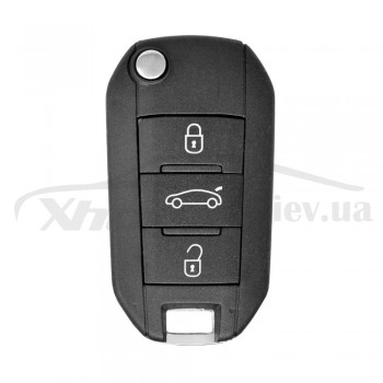 Ключ універсальний викидний XEPG00EN Citroen CIT-1 / VA2 3 but trunk Xhorse-VVDI